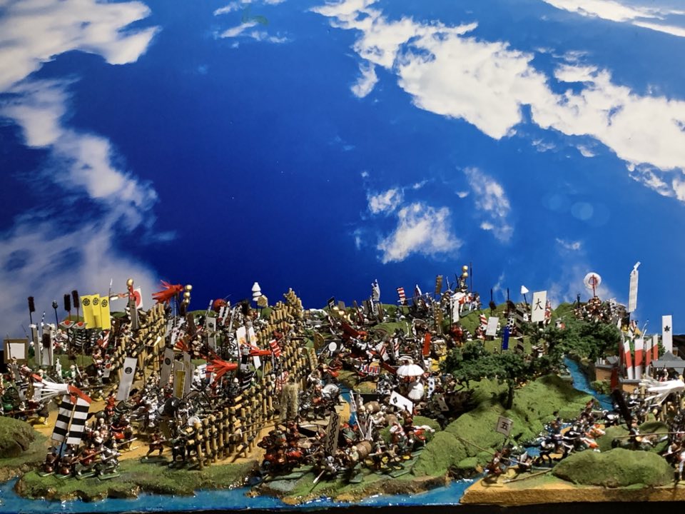 20251202～12長篠合戦図屏風ジオラマ